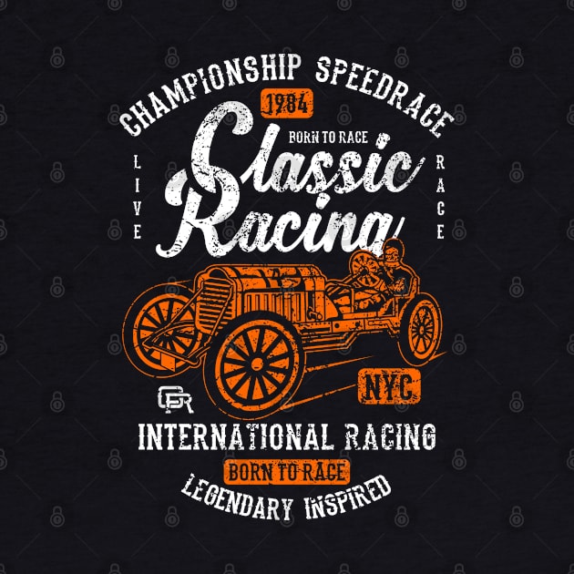 Classic Racing Vintage Design by Jarecrow 